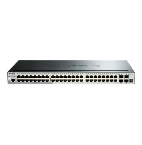 Switch sieciowy zarządzalny D-Link DGS-1510-52X 52-Porty 1000BaseT (RJ45) 4 porty 10GB SFP+