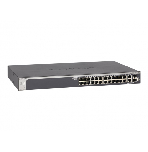 Switch Netgear S3300 28PT PoE W/10G 2 x SFP+ 2 x 10GBase-T (GS728TXP)