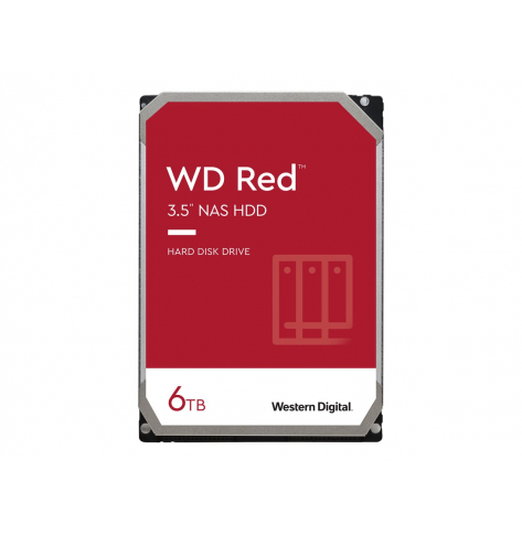 Dysk serwerowy WD Red, 3.5'', 6TB, SATA/600, 256MB cache