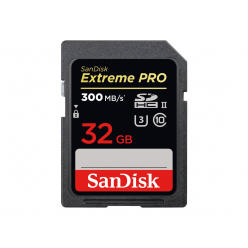 Karta pamięci SanDisk Extreme PRO SDHC 32GB - 300MB/s UHS-II