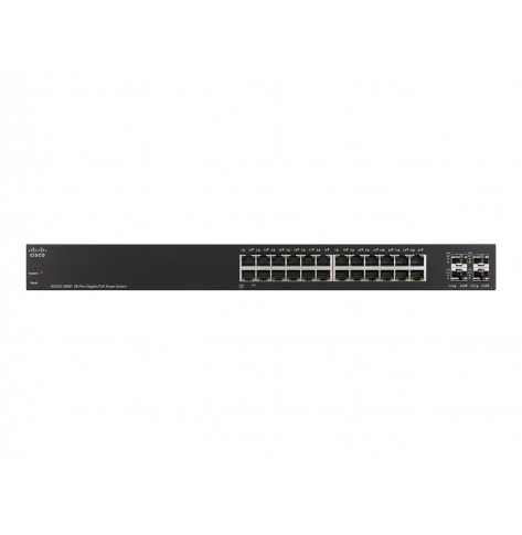 Switch Smart Cisco SG220-28MP 24 porty 10/100/1000 4 porty Gigabit SFP