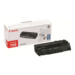 Toner CANON CRG-708 cartridge black for LBP3300 3360 2.500pages
