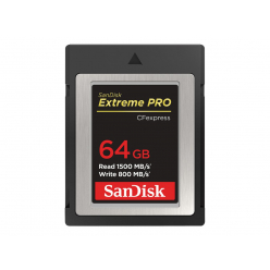Karta pamięci SanDisk Extreme Pro 64GB CFexpress Card SDCFE 1500MB/s R 800MB/s W 4x6 