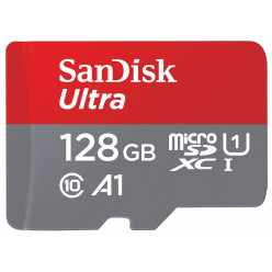 Karta pamięci SanDisk microSDXC 128GB 120MB/s A1 Cl.10 UHS-I + ADAPTER