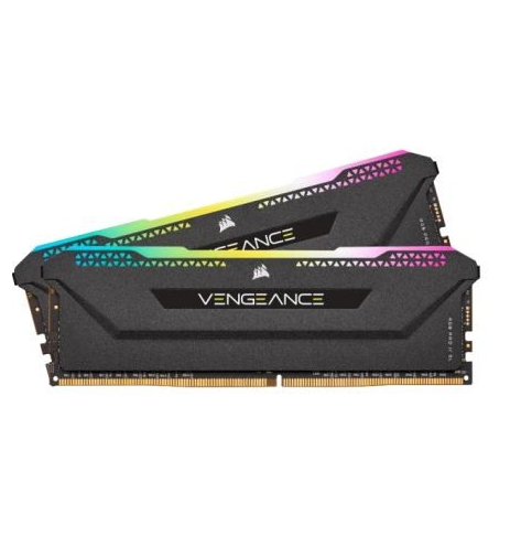 Pamięć RAM CORSAIR DDR4 16GB 2x8GB 3600Mhz DIMM CL18 VENGEANCE RGB PRO SL 1.35V for AMD Ryzen XMP 2.0