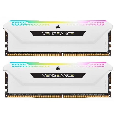 Pamięć RAM CORSAIR DDR4 16GB 2x8GB 3600Mhz DIMM CL18 VENGEANCE RGB PRO SL White 1.35V XMP 2.0