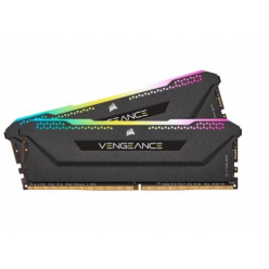 Pamięć RAM CORSAIR DDR4 32GB 2x16GB 3200MHz DIMM CL16 VENGEANCE RGB Pro SL Black 1.35V for AMD Ryzen XMP 2.0