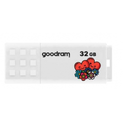 Pamięć USB Goodram UME2 32GB USB2.0 White Valentine