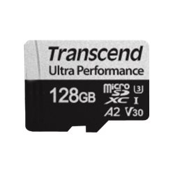 Karta pamięci TRANSCEND 128GB microSD w/ adapter UHS-I U3 A2 