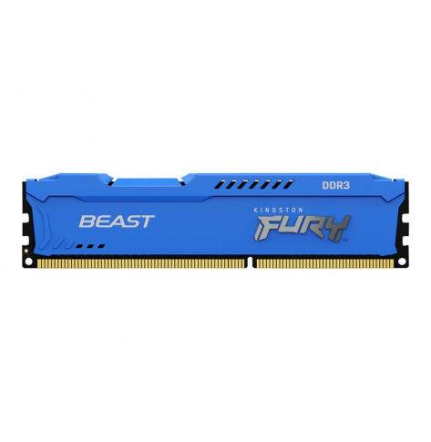 Pamięć RAM Kingston 4GB 1600MHz DDR3 CL10 DIMM FURY Beast Blue 
