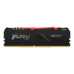 Pamięć RAM Kingston 16GB 3200MHz DDR4 CL16 DIMM 1Gx8 FURY Beast RGB
