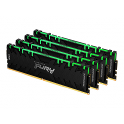 Pamięć RAM Kingston 64GB 3600MHz DDR4 CL16 DIMM Kit of 4 1Gx8 FURY Renegade RGB