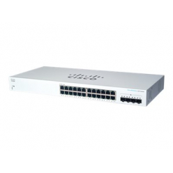 Switch Smart Cisco Business Switching CBS220-24T-4X-EU 24-porty Gigabit 4 porty 10G SFP+ uplink