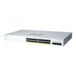 Switch smart Cisco Business CBS220-24P-4G-EU 24-porty Gigabit PoE+ 4 porty 1G SFP uplink