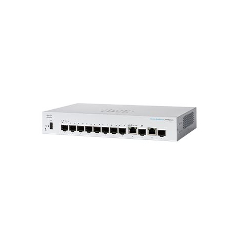 Switch Cisco CBS350-8S-E-2G-EU Managed 8-port SFP Ext PS 2x1G Combo