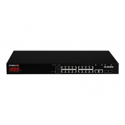 Switch smart Edimax 16 portów 10/100/1000 2 porty combo Gigabit SFP/RJ-45 (uplink)