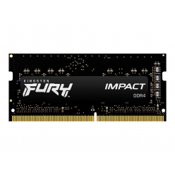 Pamięć KINGSTON 16GB 2666MHz DDR4 CL15 SODIMM Kit of 2 FURY Impact