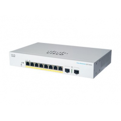 Switch Smart CISCO Business Switching CBS220 8-portów 10/100/1000 (PoE+) 2 porty Gigabit SFP (uplink)