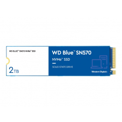 Dysk SSD WD Blue SSD SN570 NVMe 2TB M.2 2280 PCIe Gen3 8Gb/s internal single-packed