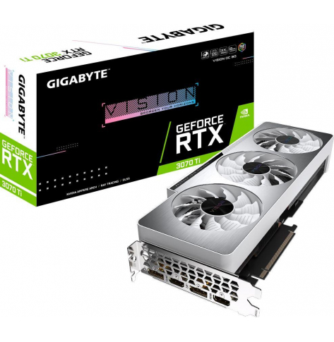Karta graficzna GIGABYTE GeForce RTX 3070 Ti VISION OC 8GB GDDR6 256bit 3xDP 2xHDMI LHR