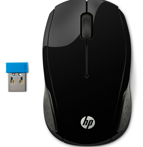 Mysz bezprzewodowa HP 200 czarna