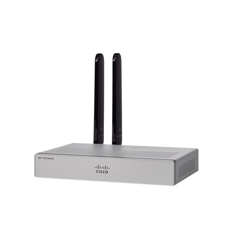Router CISCO ISR 1101 4P GE ETHERNET LTE AND 802.11AC ROUTER -E DOMAIN