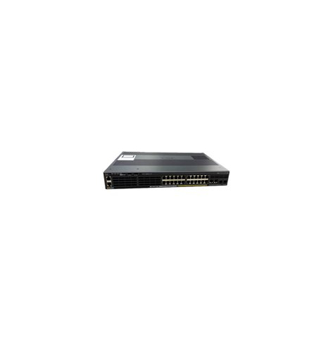 Switch Cisco Catalyst WS-C2960X-24PSQ-L 24-porty 10/100/1000 (8 PoE+) 2 porty Gigabit SFP 2 porty 10/100/1000