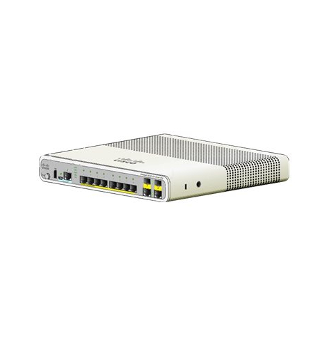 Switch Cisco Catalyst WS-C2960C-8TC-L-RF 8-portów 10/100 2 porty dzielony Gigabit SFP Remanufactured