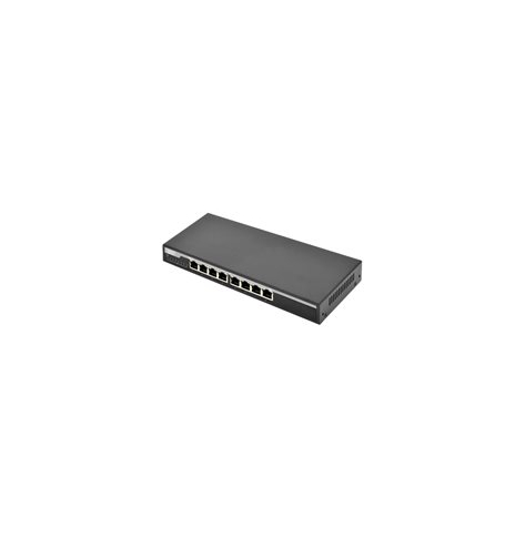 Switch DIGITUS DN-95340 8-portów 10/100/1000 (PoE)