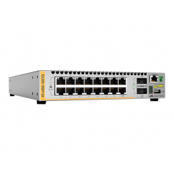 Switch inteligentny Allied AT-X550-18XTQ-50 16 portów 10GBase-T RJ-45 2 porty LAN 10 Gbit QSFP+ uplink konsola RJ-45 wejście USB Typ A
