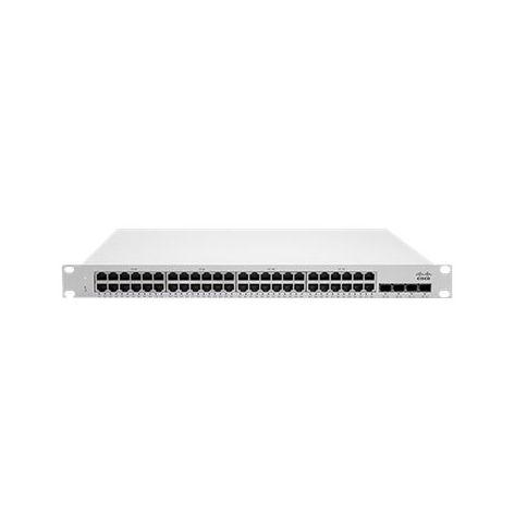 Switch Cisco Meraki MS210-48LP-HW 48-portów 1000Base-T 4 porty Gigabit SFP (uplink)