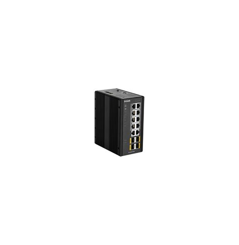 Switch DLINK DIS-300G-14PSW 12-portów - 8 portów 10/100/1000 (PoE+) 2 porty 10/100/1000 2 porty 100/1000 SFP