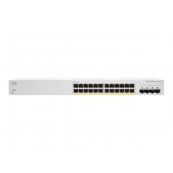 Switch Cisco CBS220-24FP-4G-EU Business Switching CBS220 Smart 24 porty 10/100/1000 (PoE+) + 4 porty Gigabit SFP (uplink)