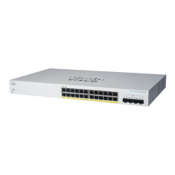 Switch Cisco CBS220-24FP-4G-EU Business Switching CBS220 Smart 24 porty 10/100/1000 (PoE+) + 4 porty Gigabit SFP (uplink)