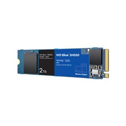 Dysk WD Blue SN550 NVMe SSD 2TB M.2 NVMe SSD PCIe Gen 3.0 Up to 2400MB/s Read/1950MB/s Write
