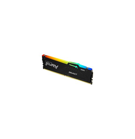 Pamięć Kingston 16GB 4800MHz DDR5 CL38 DIMM FURY Beast RGB