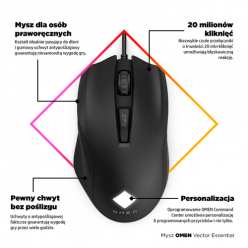 Mysz bezprzewodowa HP OMEN Vector Essential
