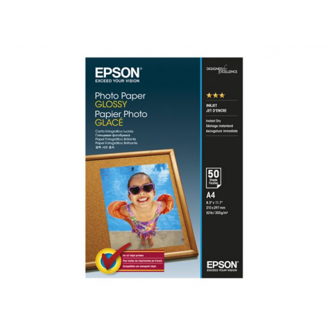 EPSON papier fotograficzny polysk A4 50 arkuszy