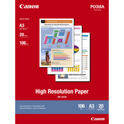 CANON HR-101 high resolution papier inkjet A3 20 arkuszy