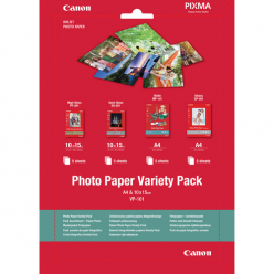 CANON papier fotograficzny Variety Pack A4 & 10 x 15cm VP-101