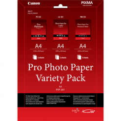 CANON Pro papier fotograficzny Variety Pack A4 PVP-201