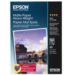 EPSON C13S041261 Papier Epson Epson matte Heavyweight 167g A3 50ark