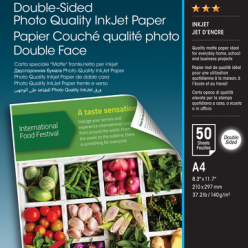 EPSON Double-Sided Photo Quality Inkjet papier - A4 - 50 arkuszy