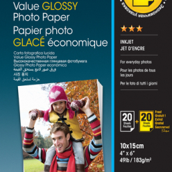 EPSON Value papier fotograficzny 10x15cm 20 arkuszy x2 (BOGOFF)