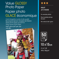 EPSON Value papier fotograficzny 10x15cm 50 arkuszy
