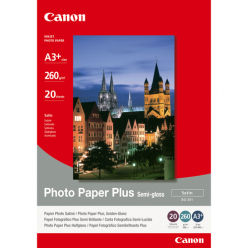 Papier fotograficzny Canon SG-201 polysk inkjet 260g/m2 A3+ 20 arkuszy 1-pack