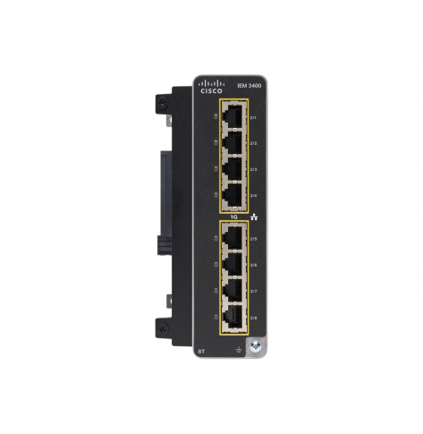 Switch Cisco Catalyst IEM-3400-8P 8-portów Gigabit Ethernet (PoE+)