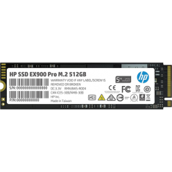 Dysk SSD HP EX900 Pro 512B M.2 PCIe Gen3 x4 NVMe 2240/1950 MB/s