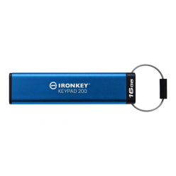 Pamięć USB Kingston 16GB IronKey Keypad 200 FIPS 140-3 Lvl 3 