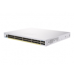 Switch smart CISCO CBS250 48 portów 10/100/1000 (PoE+) 4 porty 10 Gigabit SFP+